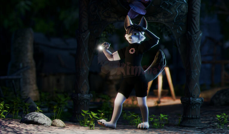 $35 (Scene was built with scenebuild, models already made by others. Simpler scenebuild, mainly focuses on character)